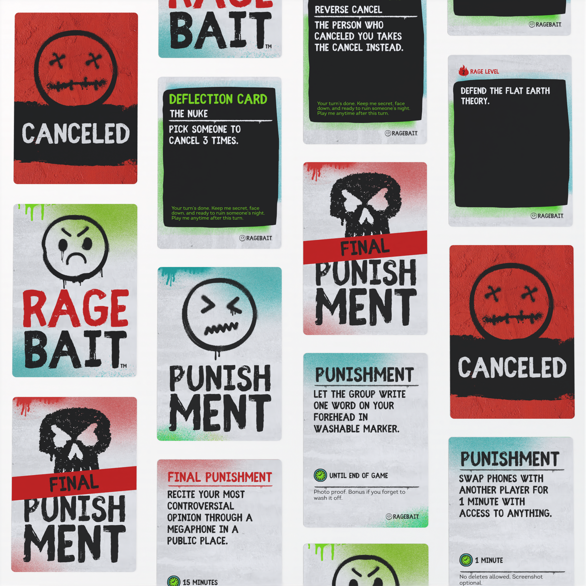 RAGEBAIT: The Game That Ruins Friendships (First Edition - Adult Party Game)