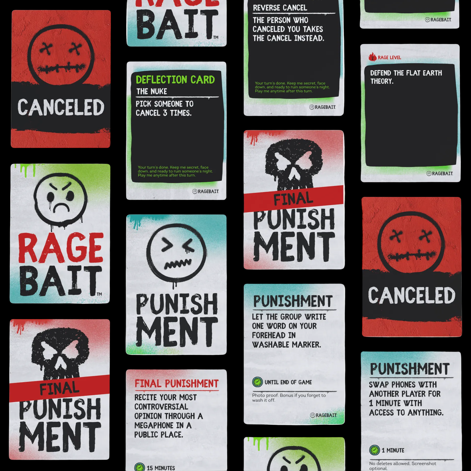 RAGEBAIT: The Game That Ruins Friendships (First Edition - Adult Party Game) - CanceledCo