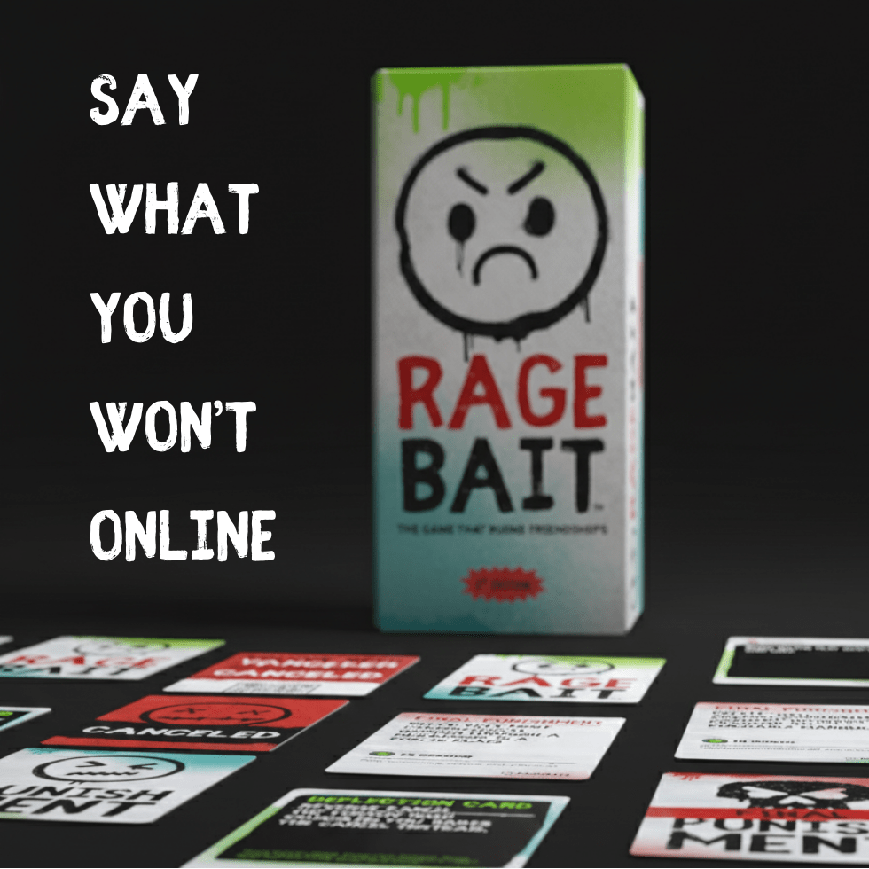 RAGEBAIT: The Game That Ruins Friendships (First Edition - Adult Party Game) - CanceledCo