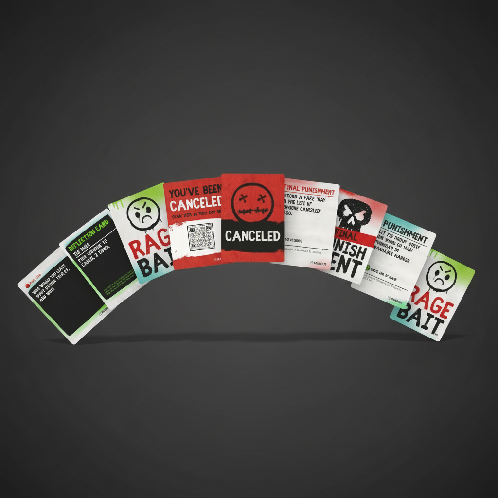 RAGEBAIT: The Game That Ruins Friendships (First Edition - Adult Party Game) - CanceledCo